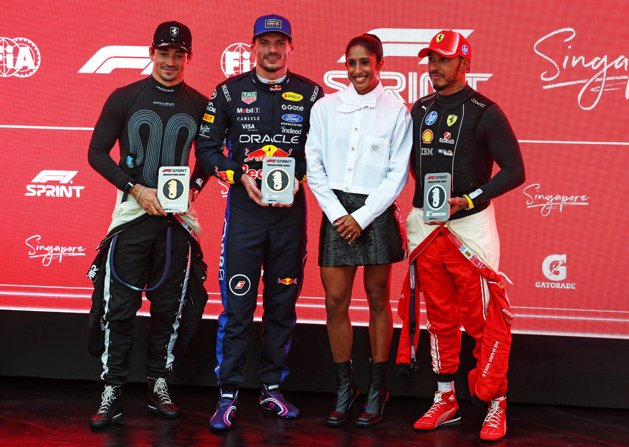 Classements F1 pilotes et constructeurs après le Sprint de Singapour