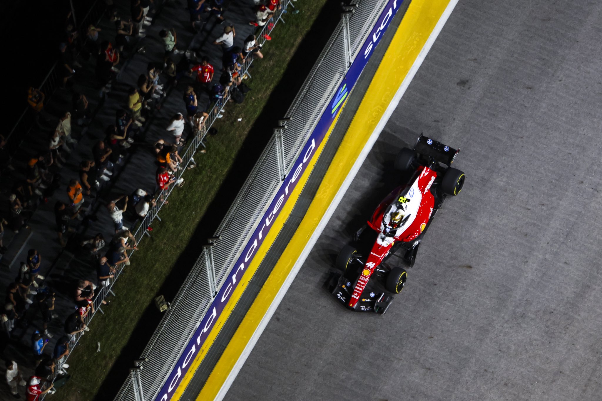 Hamilton malade après le Grand Prix de Singapour